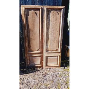 Charming Louis XIV Cupboard, 18th Century Walnut Paneling