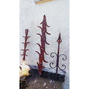Selection Of Wrought Iron Tusks; Cat Guts From The 17th To The 19th Century