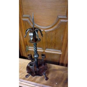Wrought Iron Candle Stick