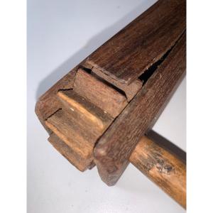 19th Century Mulberry Wood Rattle