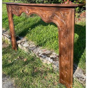 Pair Of 18th Century Wooden Fireplaces