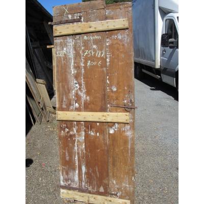 Old Door In Cherry Wood, XVIth