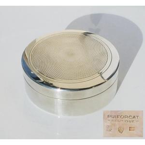 Pullule Box Snuff Box Candy Box Silver Metal Puiforcat