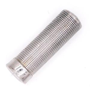 Antique Solid Silver Lipstick Tube From The Art Deco Period, Early 20th Century, Toiletry Kit