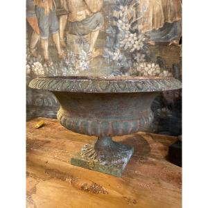 Pair Of 19th Century Cast Iron Basins