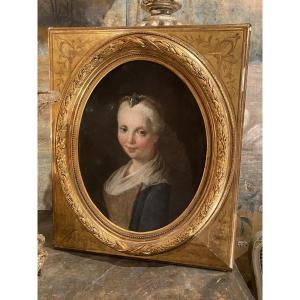 Portrait Of A Young Woman (18th-century Italian School), Rear View 