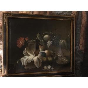 Still Life With Flowers, 19th Century (in The Style Of The 17th Century)