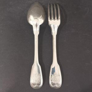 Tableware From Emperor Napoleon III's Service By Christofle