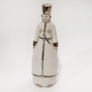 The Cossack, German Porcelain Bottle