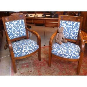 Pair Of Directoire Period Armchairs
