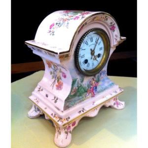 Neo Romantic Pendulum Signed Longwy