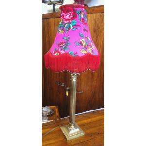 Bronze Lamp, Corinthian Capital