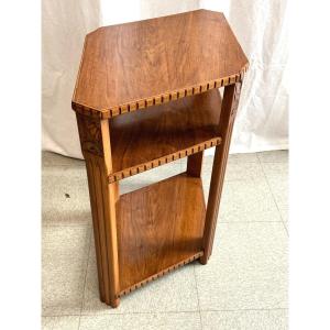 Art Deco Period Losange Pedestal Table