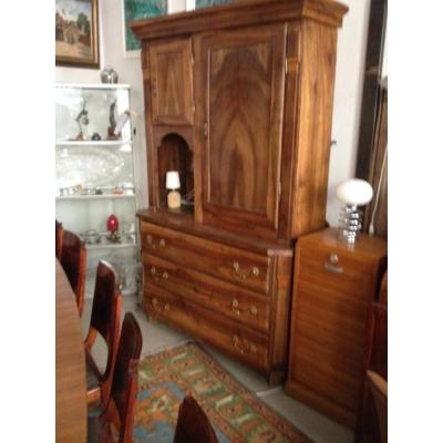 Furniture Of Shepherd In Walnut And Sapin 18th