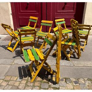 10 1900 Guinguette Chairs