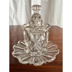 18th Century Baccarat Mustard Pot