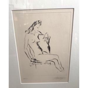 Chair (e) Chair By Louis Touchagues 