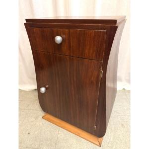 Curved Jam Jar From The Art Deco Period 