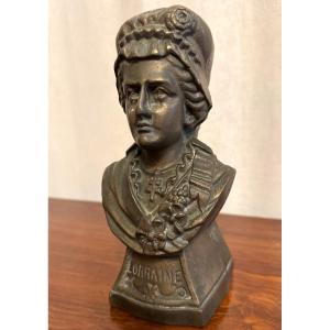 Traditional Lorraine Costume In Bronze