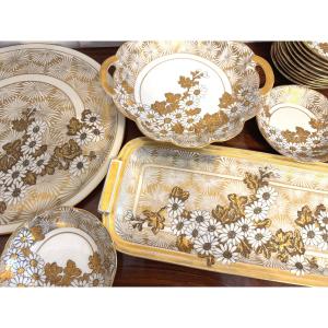 Limoges Porcelain Dessert Service By Haviland