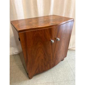 Art Deco Period Curved Sideboard