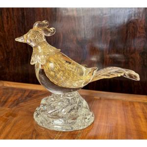 Murano Crystal Rooster