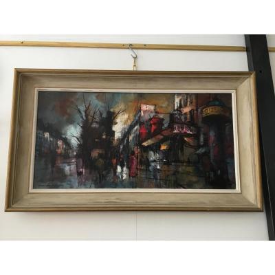 Le Moulin Rouge Daté 1965 