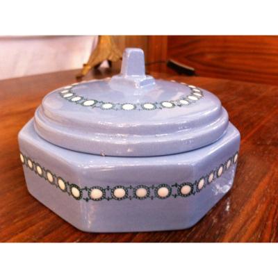 Box In Longwy Art Deco Period