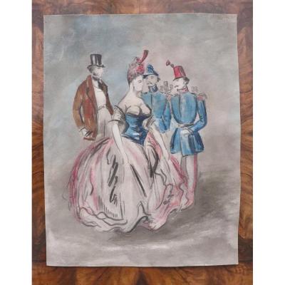 Chronicle Of Worldly Life By Constantin Guys