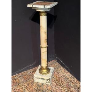 Marble Column With Turntable