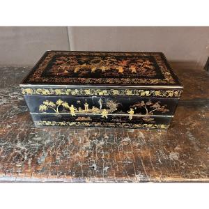 Japanese Lacquer Writing Box