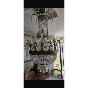 Large Hot Air Balloon Chandelier 