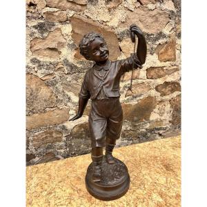 R Guillaume Bronze Entitled Day Of Happiness 