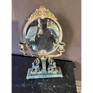 Empire Style Table Mirror 