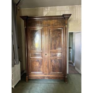 Empire Walnut Wardrobe 