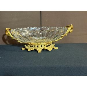 Crystal And Gilt Bronze Bowl