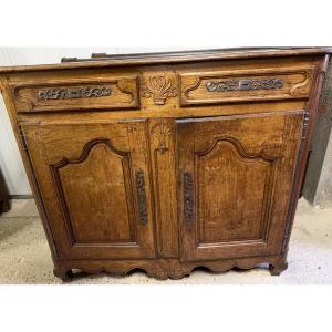 Louis XV Period Oak Sideboard 