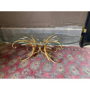 Coffee Table With Ears Of Wheat 