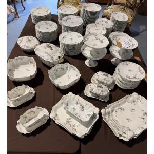 Important 170-piece Service In Haviland Limoges Porcelain