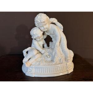Angelots In Capodimonte Porcelain