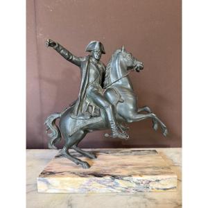 Bronze Napoleon On Horseback
