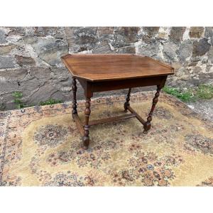 Louis XIII Table With Cabaret Top