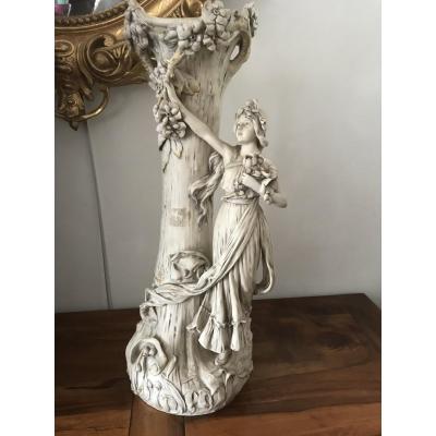 Important Royal Dux Vase