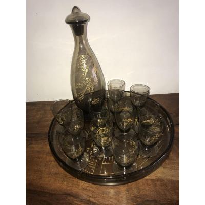 Service à Liqueur Par Daum
