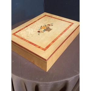 1950s Marquetry Box