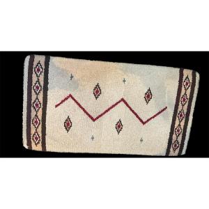 Art Deco Zig Zag Rug From The Kortrijk Region