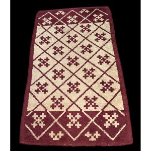 Small Art Deco Rug From The Kortrijk Region