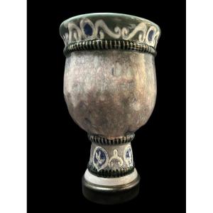 La Maîtrise Nimy Earthenware Vase 