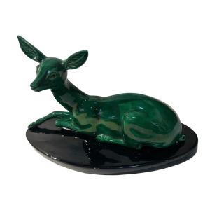 Paul Millet Ceramic Doe From Sévres 