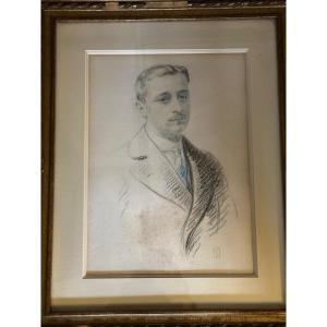 Portrait Of A Young Man By Walter Sauer